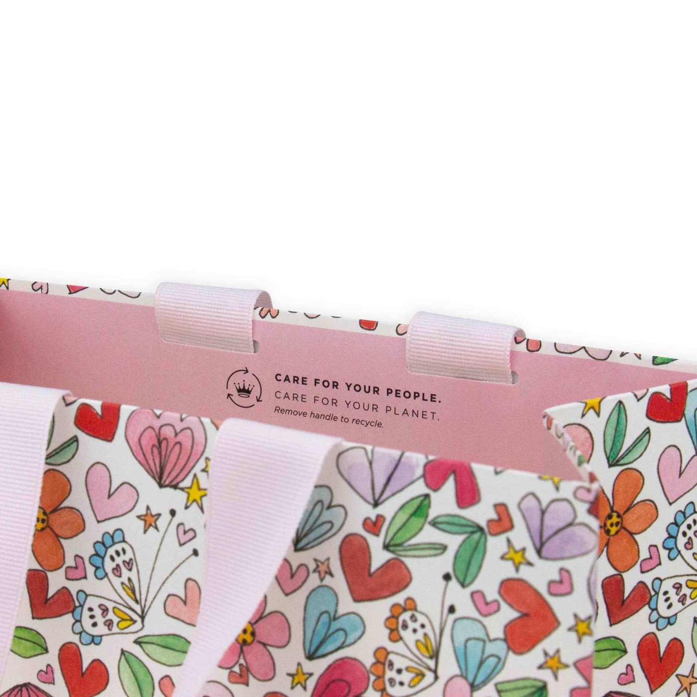 Hallmark Floral Gift Bag - Medium 2 of 3