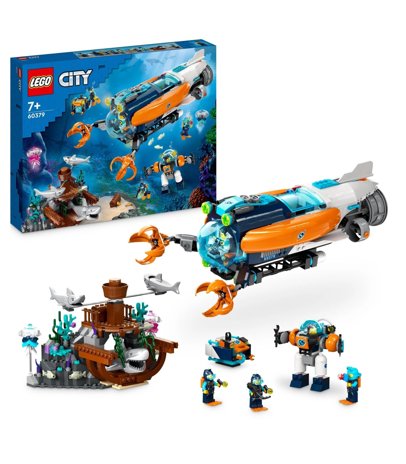 LEGO City Deep Sea Explorer Submarine 60379 Target Australia