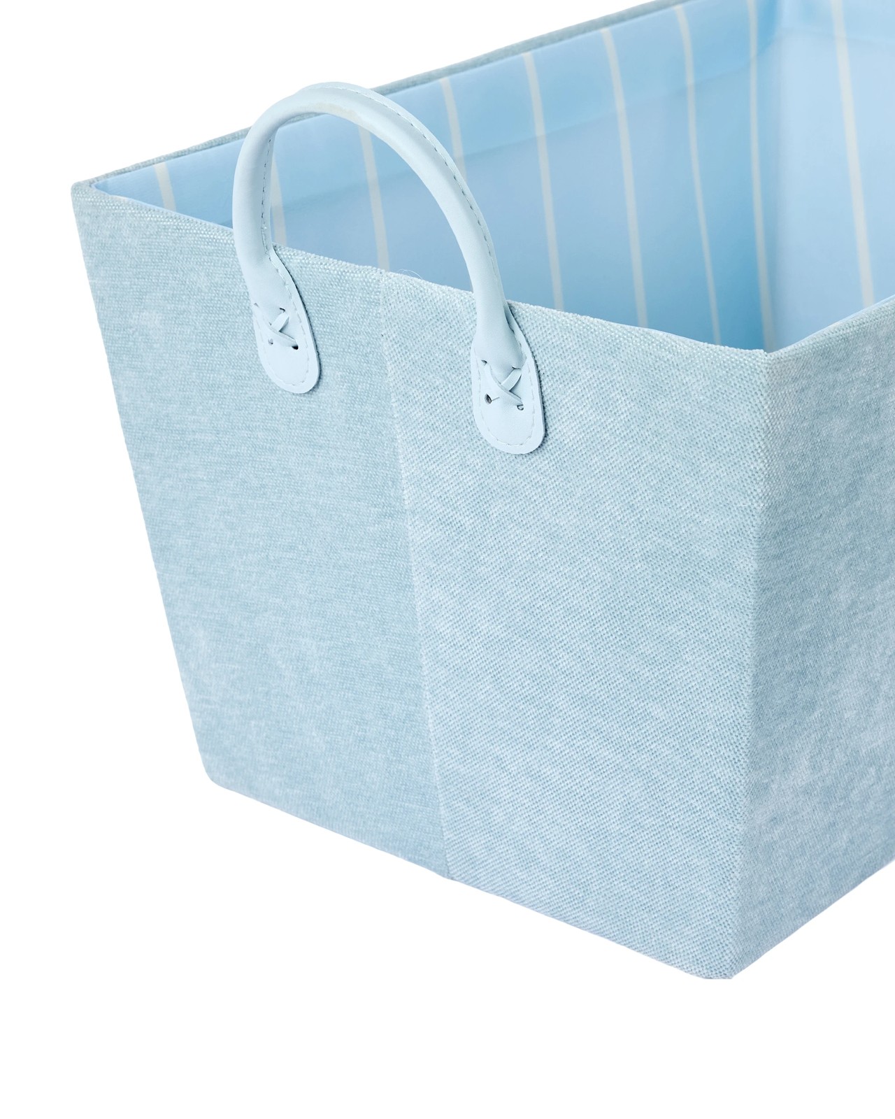 Anko Tapered Chenille Basket - Blue 3 of 5