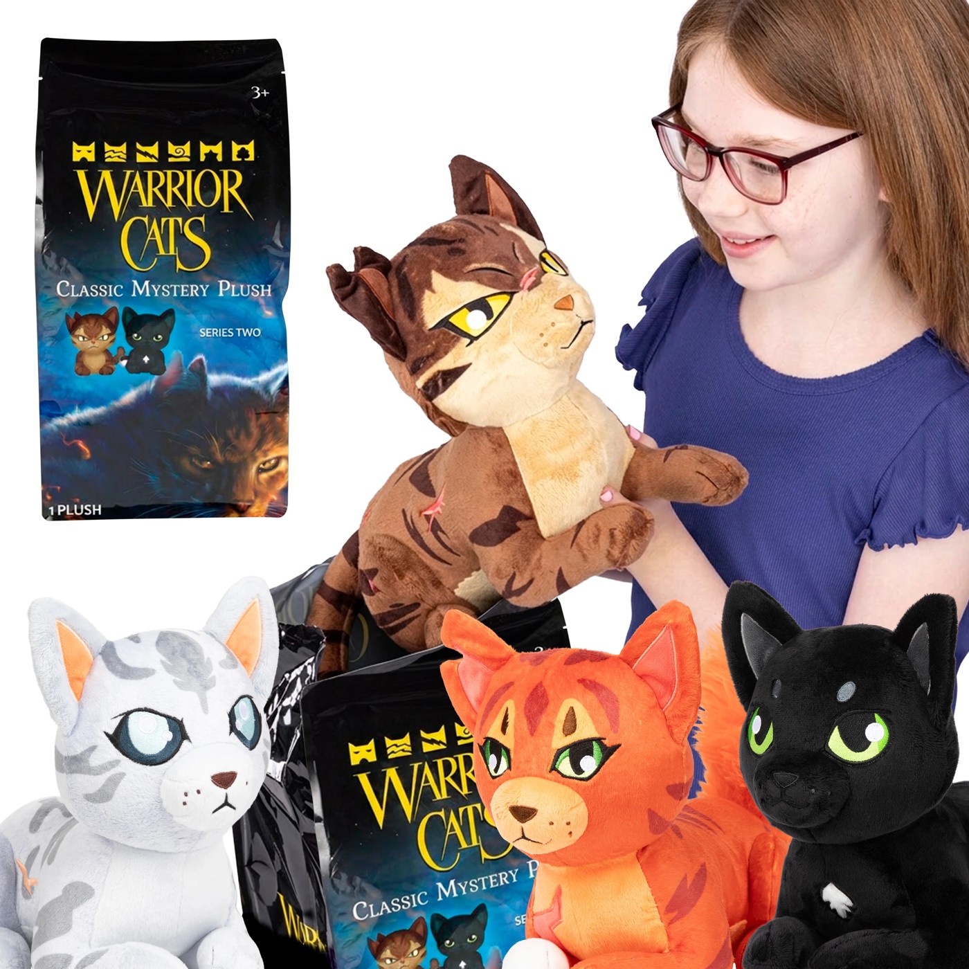 Warrior Cats 11 Inch Large Mystery Plush Series 1 - Assorted 2 of 5