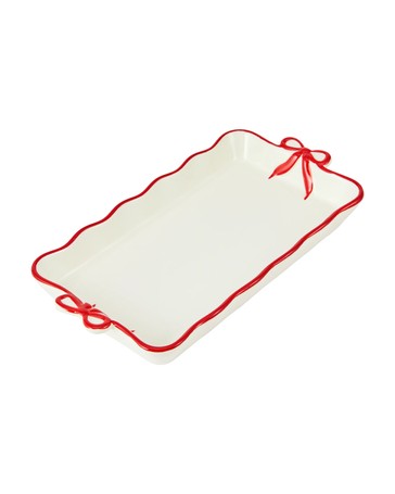 Anko Christmas Bow Tray
