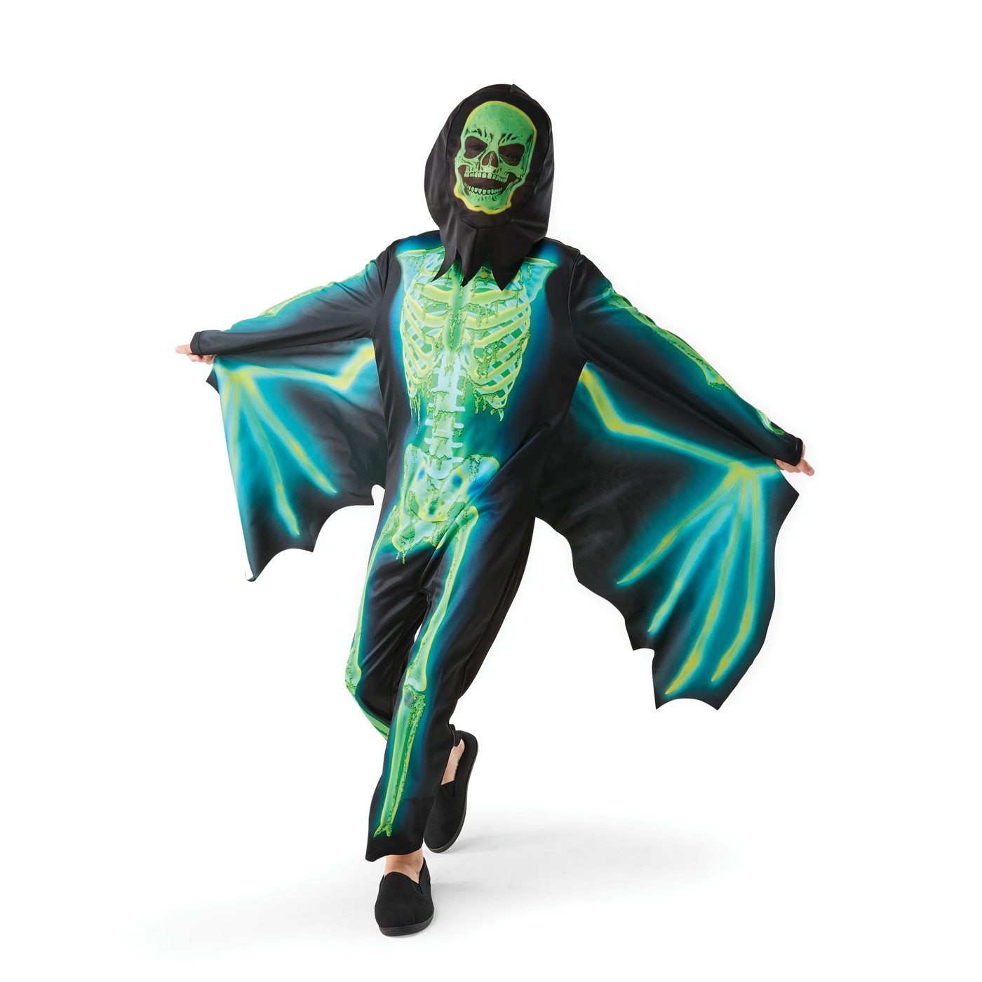 Winged Skeleton Costume - Ages 6-8 2 of 5