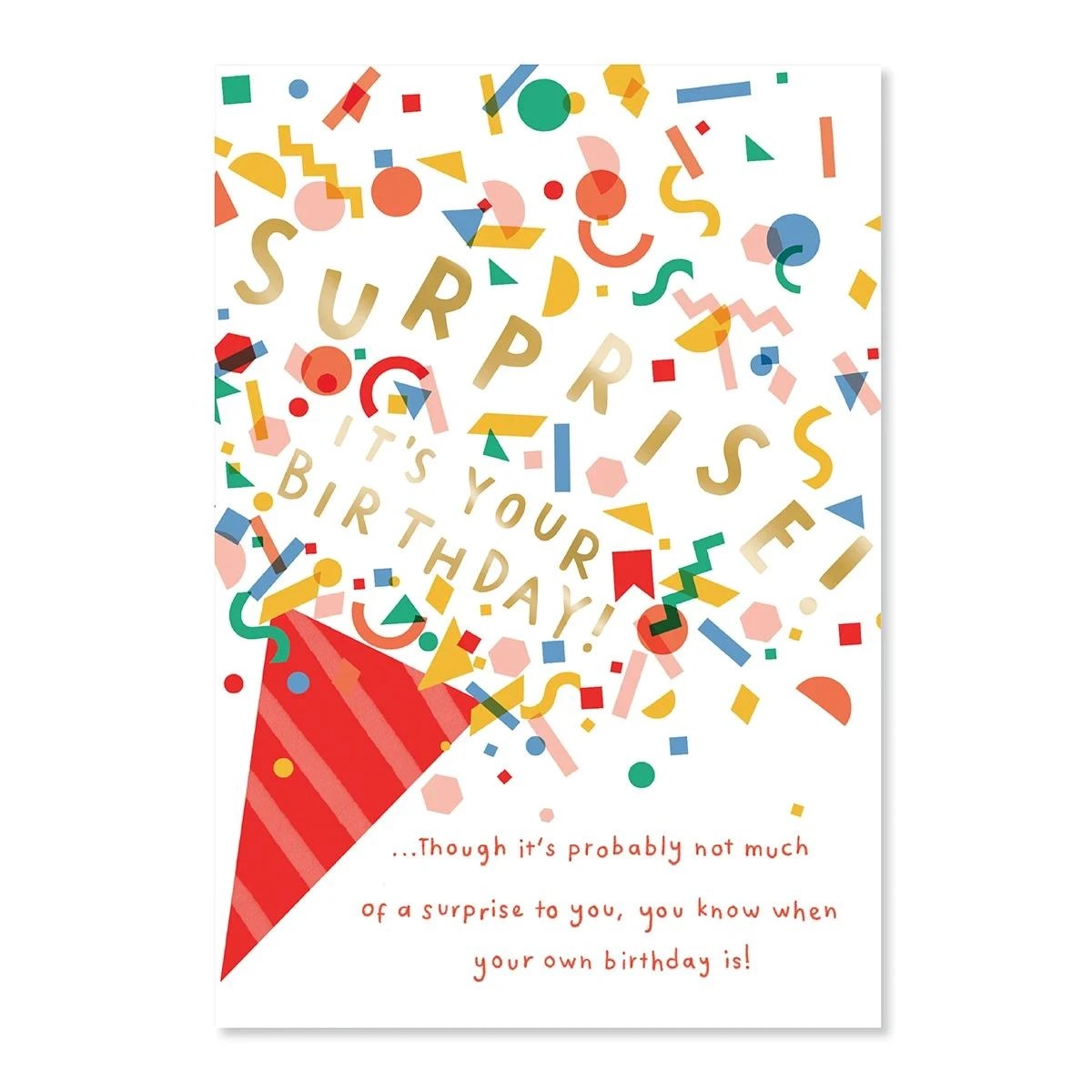 Connections from Hallmark Birthday Card - Surprise 3 of 3
