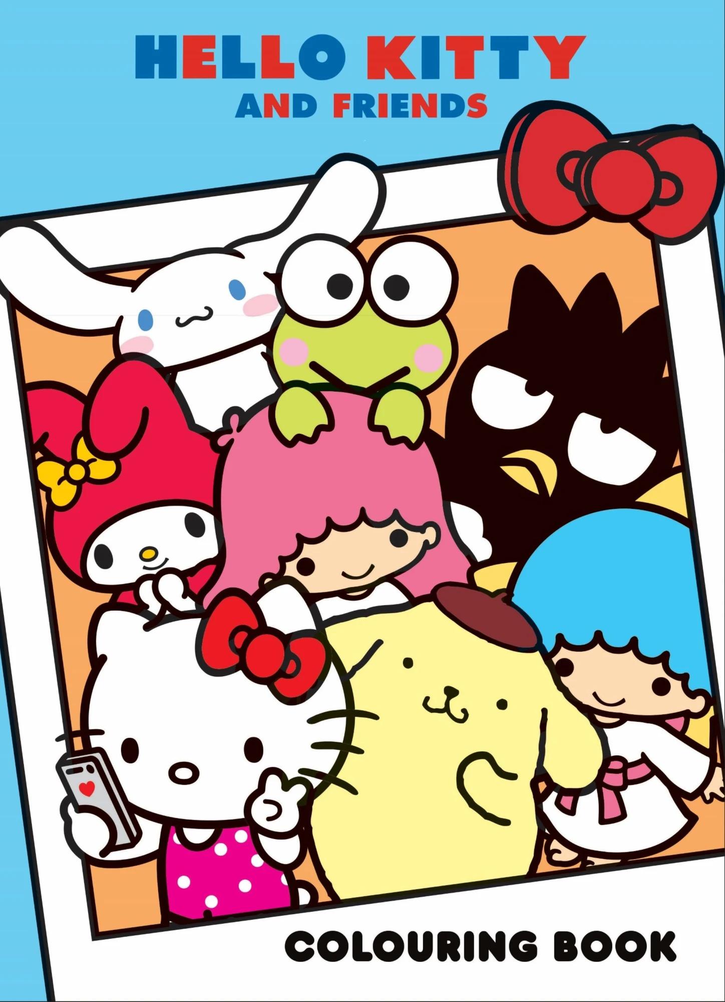 thumbnail image 2 of Hello Kitty Coloring And Activity Books Super Set ~ Seychelles 2 of 13