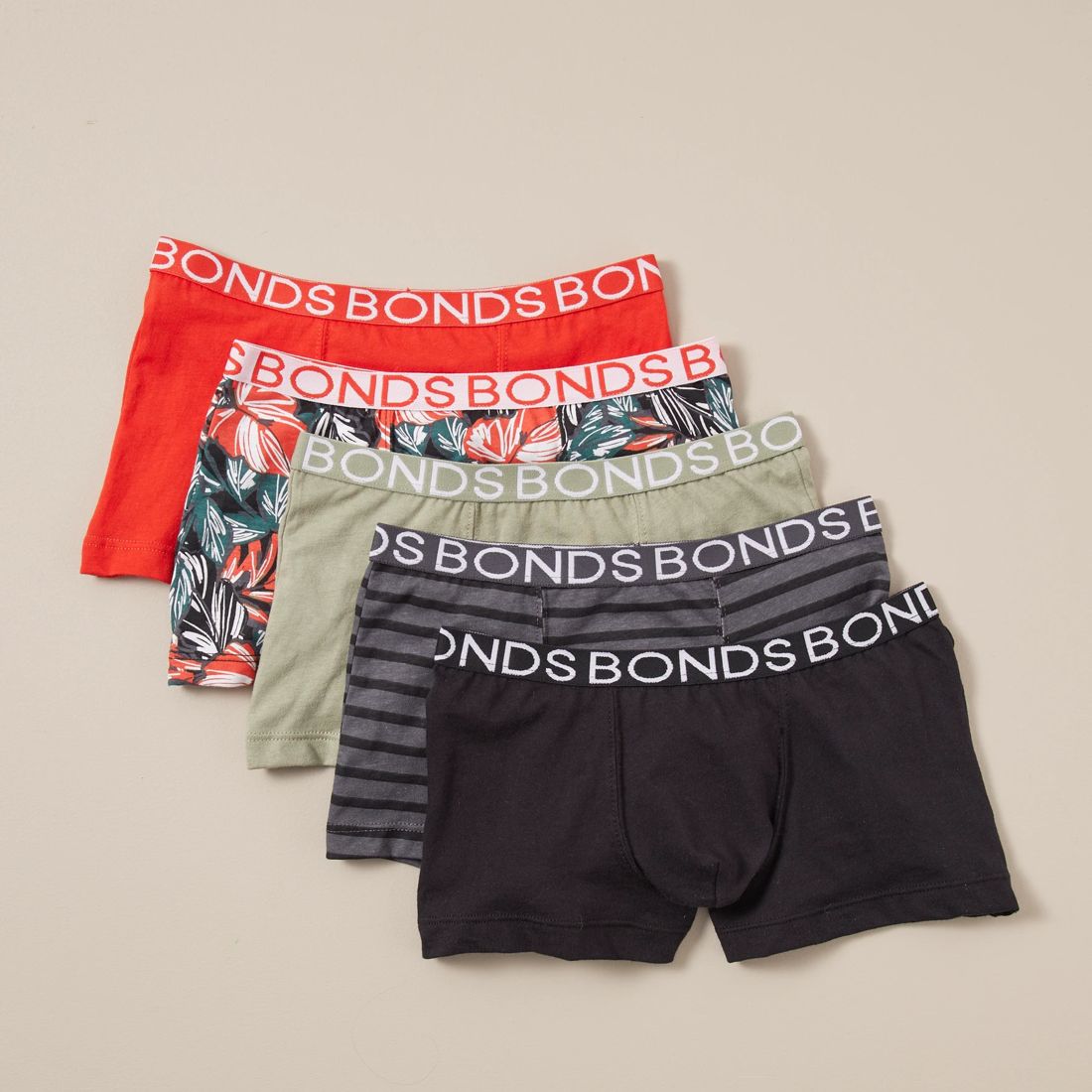 5 Pack Bonds Trunks Target Australia