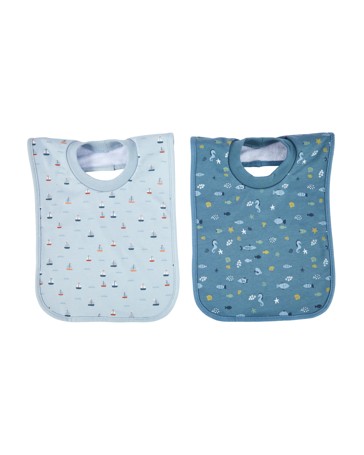 Anko 2 Pack Popover Bibs - Sea