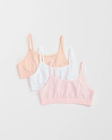 Maxx Australian Cotton Blend 3 Pack Big Girls Adjustable Crops