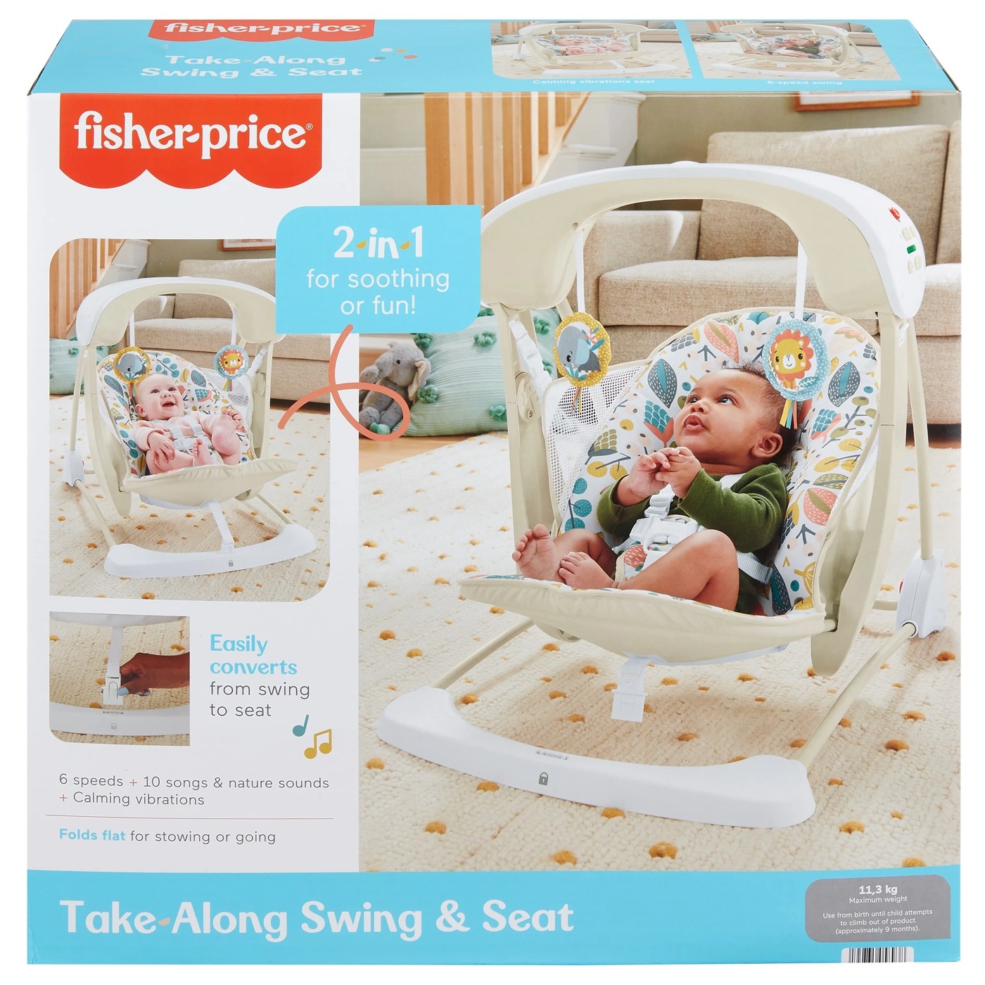 Fisher price calming vibrations 2024 swing