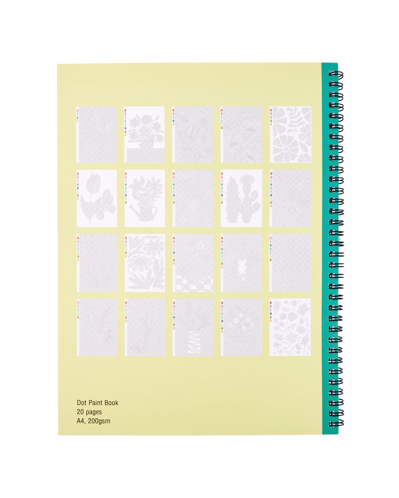 Anko Dot Colouring Set 5 of 5