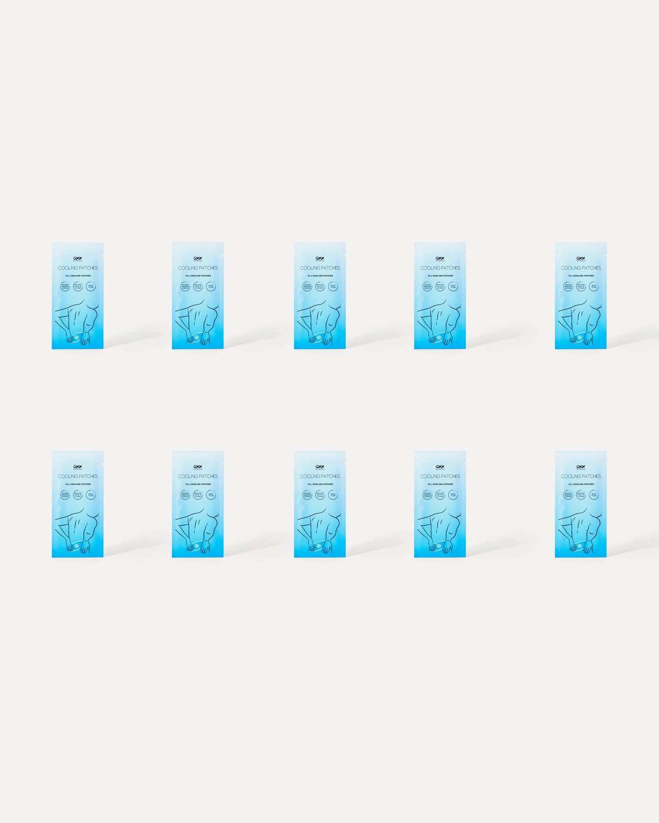 OXX Essentials 10 Pack Cooling Patches 2 of 5