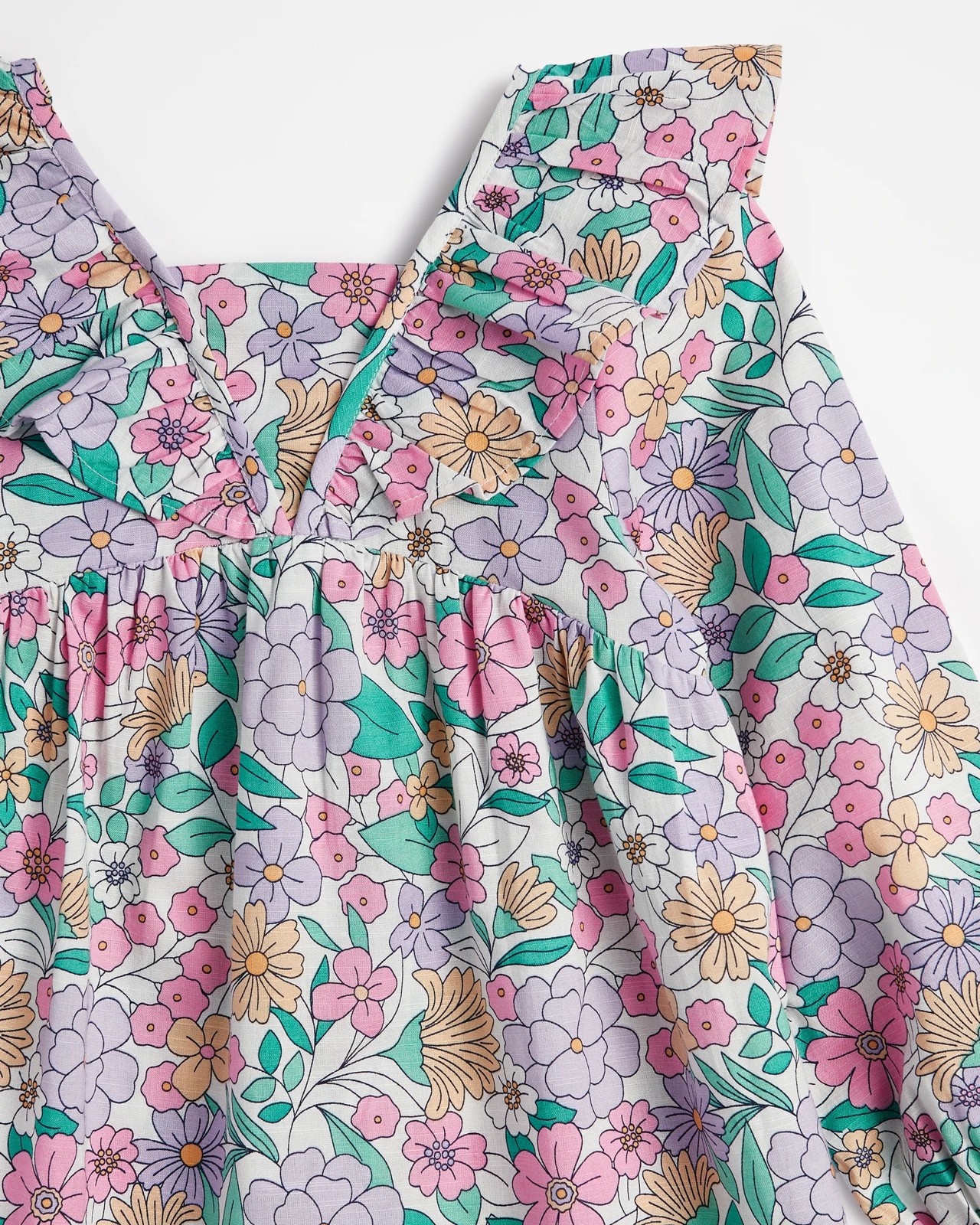 Floral Frill Dress 2 of 3