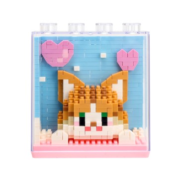Mini Blocks Animals in Case - Assorted