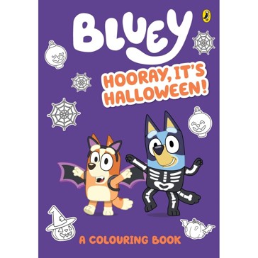 Bluey: Hooray, It's Halloween! A Colouring Book