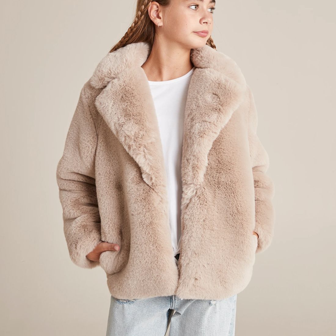 Faux Fur Jacket Target Australia
