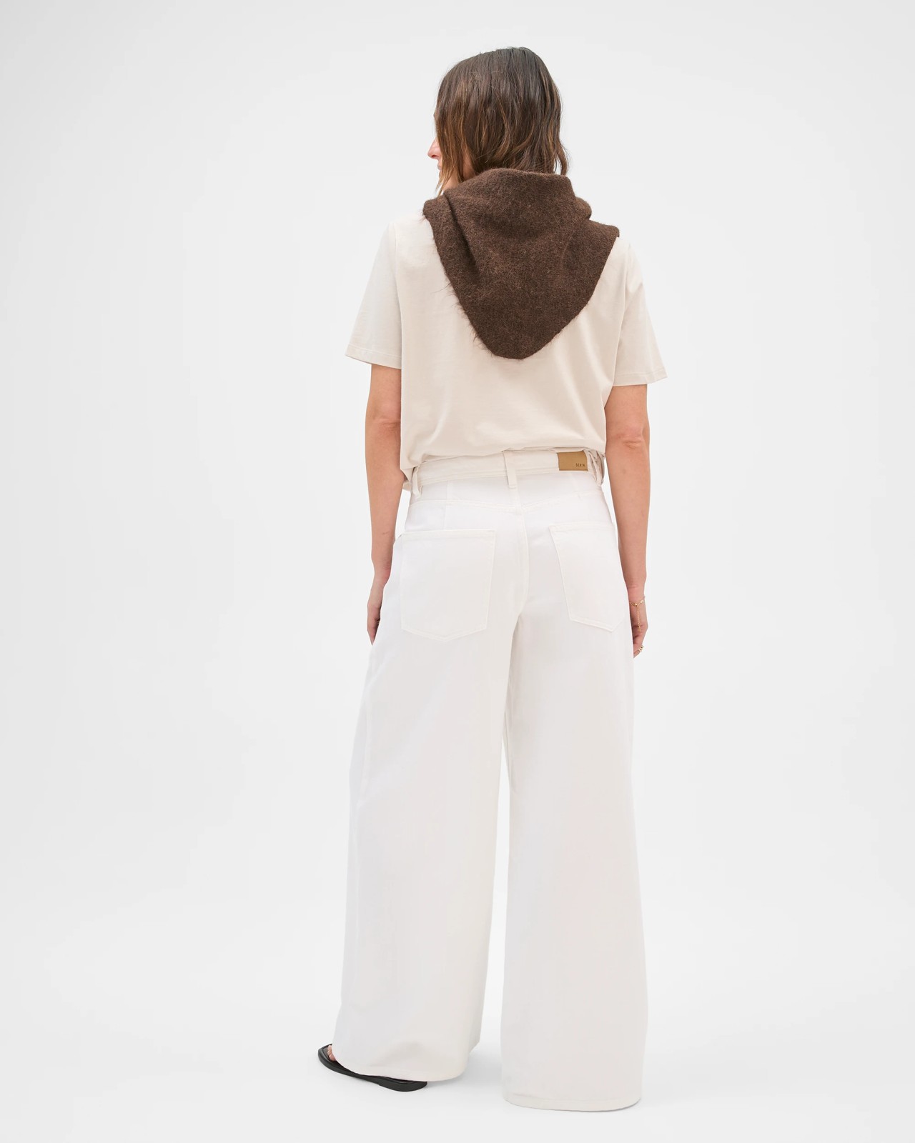 Airloom Slouch Wide Leg Denim Jeans 6 of 6