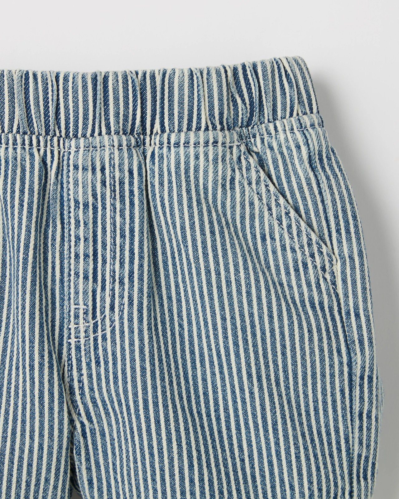 Baby Elastic Waist Denim Shorts 5 of 5