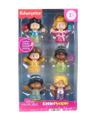 Fisher-Price Little People DISNEY Princess Shimmer Gowns Figure Set