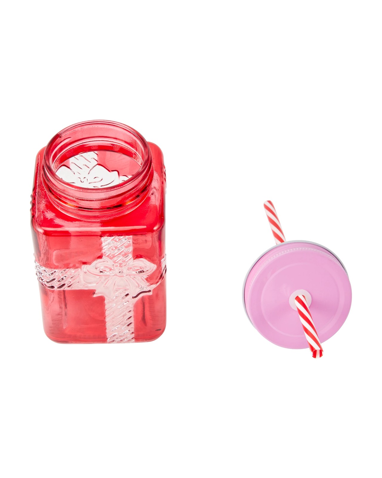 Anko 620ml Bow Drink Jar 4 of 6