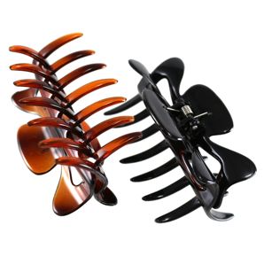 OXX Haircare 2 Pack Black and Brown Large Claw Grips product image