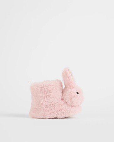 Baby Novelty Ditsy Bunny Slipper Boots