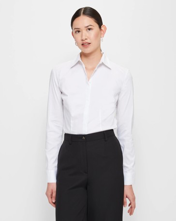 Long Sleeve Fitted Shirt - Preview