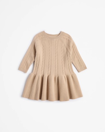 Baby Cable Knit Dress