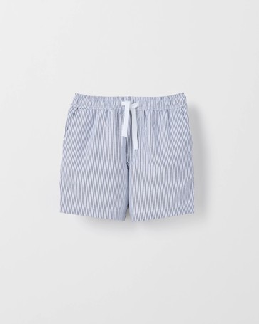 Textured Stripe Shorts
