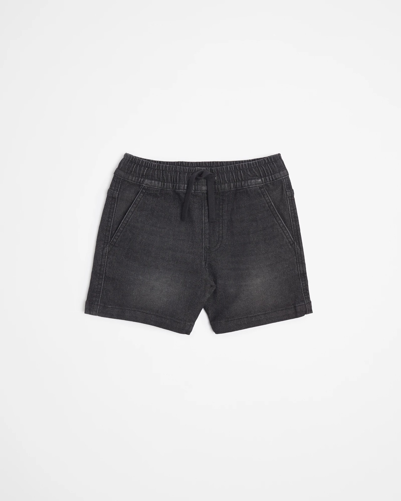 H&m black hot sale denim shorts