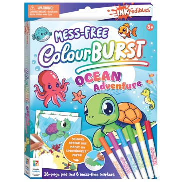 INKredibles Mess-Free ColourBurst Ocean Adventures Activity Kit - Book