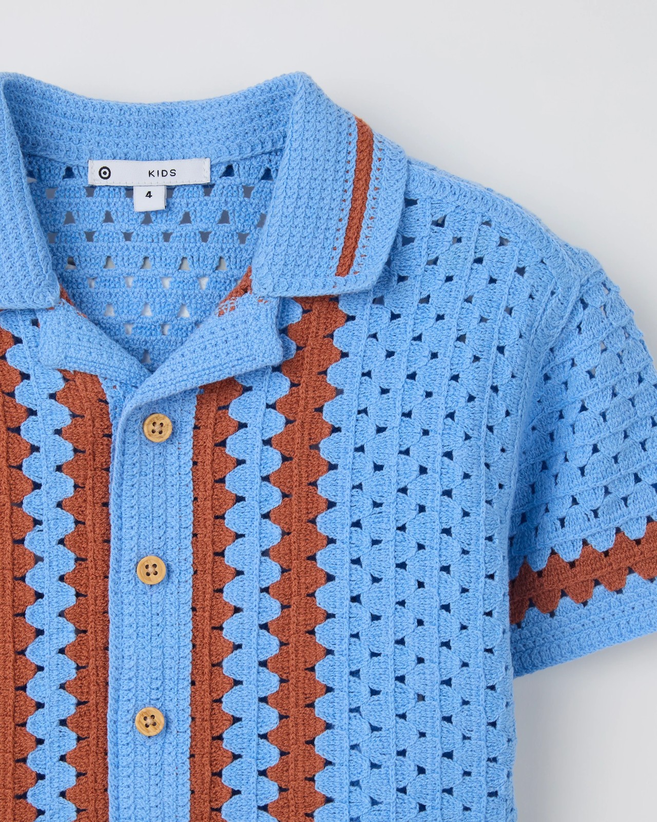 Australian Cotton Blend Short Sleeve Knit Shirt 2 of 2