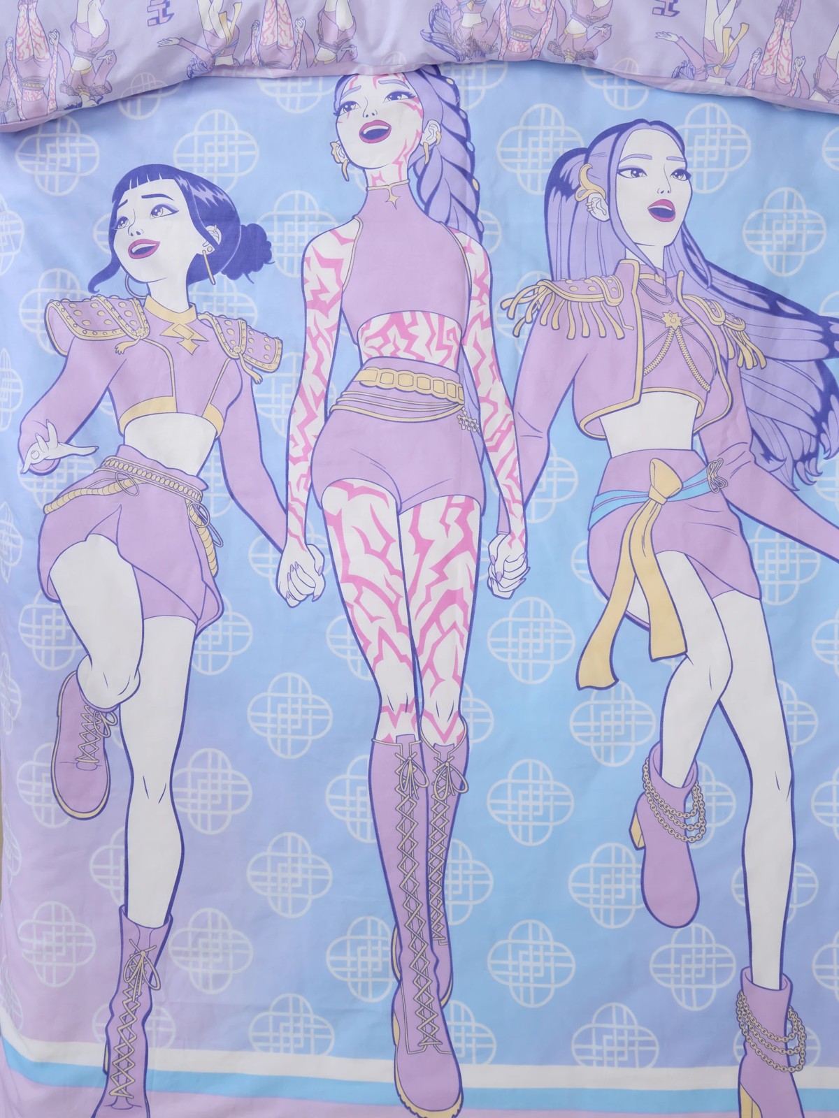 KPop Demon Hunters Quilt Cover Set 3 of 4