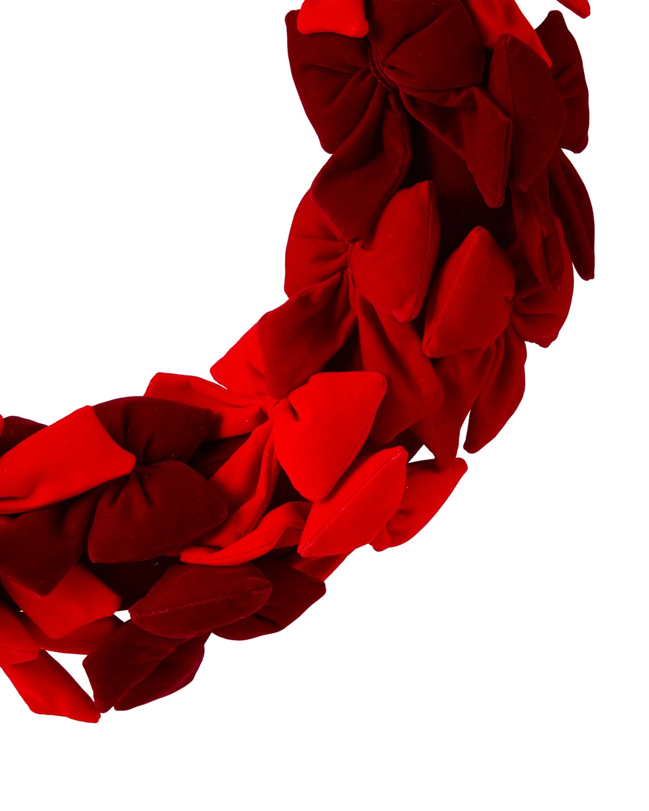 Anko Velvet Bow Wreath 2 of 4