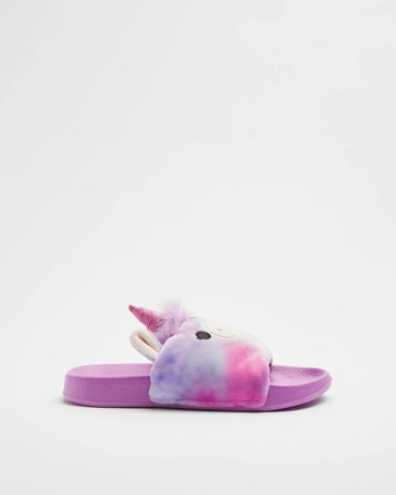 Squishmallows Unicorn Plush Slides