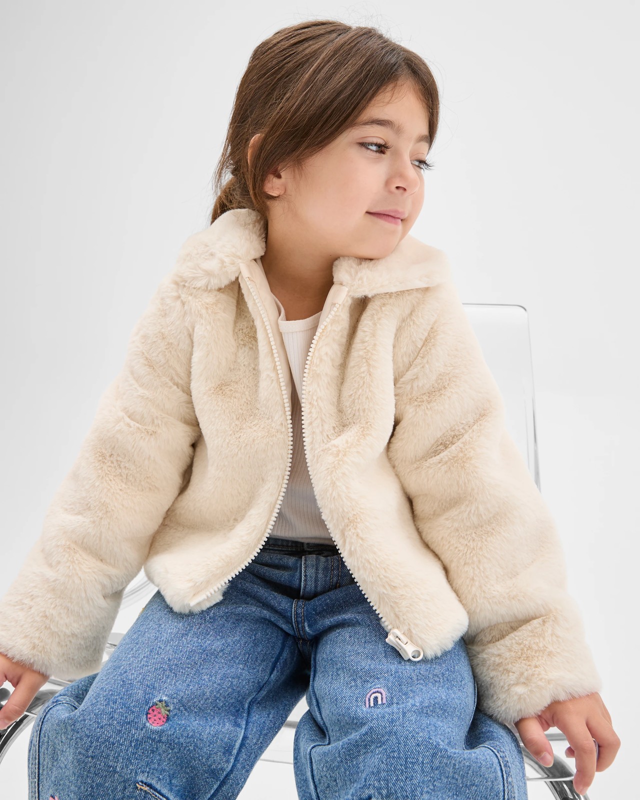 Faux Fur Swing Jacket 2 of 6