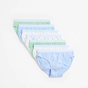 Girls Underwear Briefs 7 Pack - Maxx - Blue Rose product image