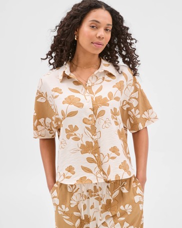 Short Sleeve Co-Ordinated Shirt