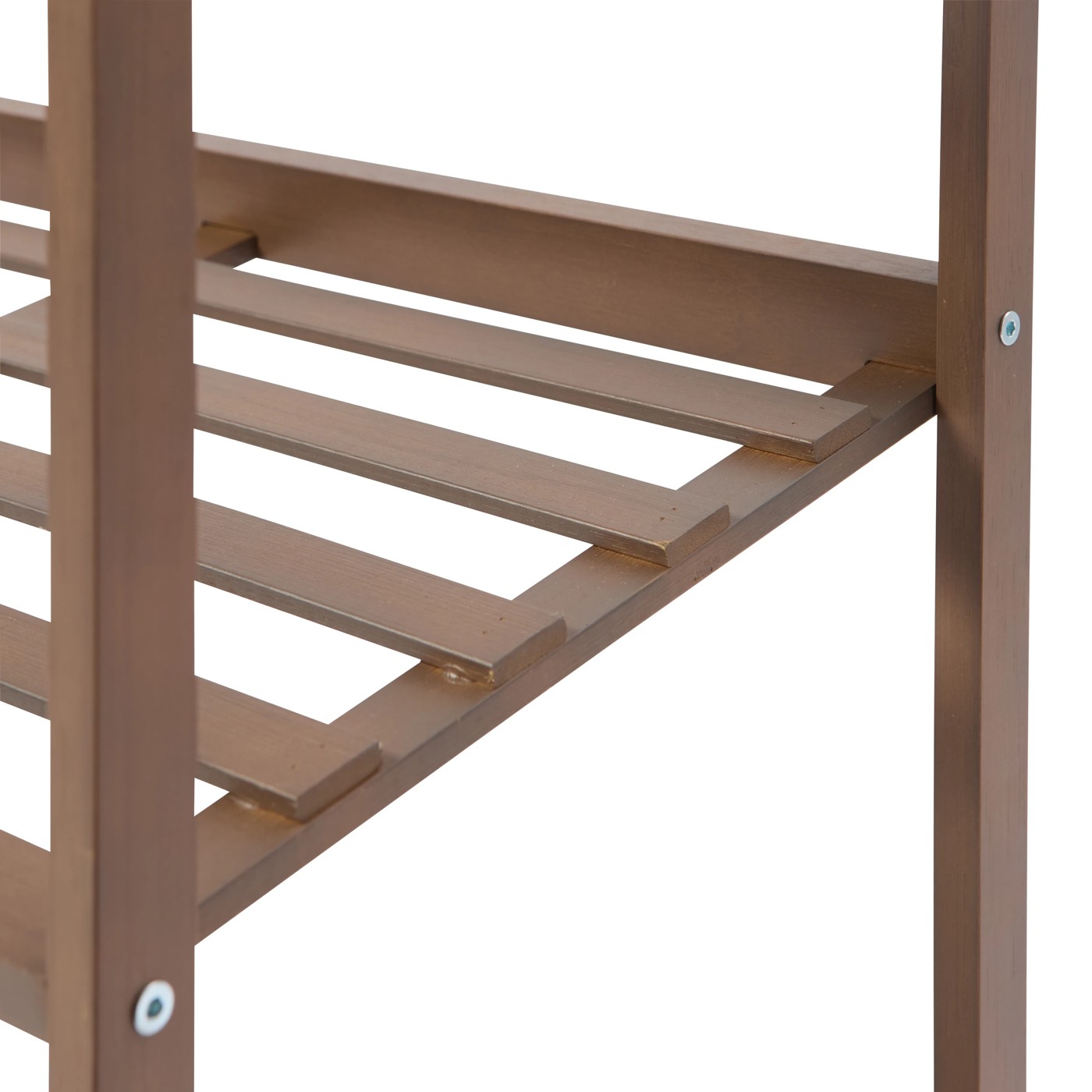 Anko 5 Tier Walnut Look Shoe Rack 6 of 6