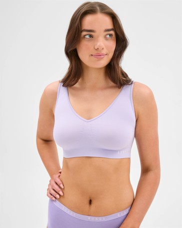 Womens Seamless Comfy Crop Top - Bonds