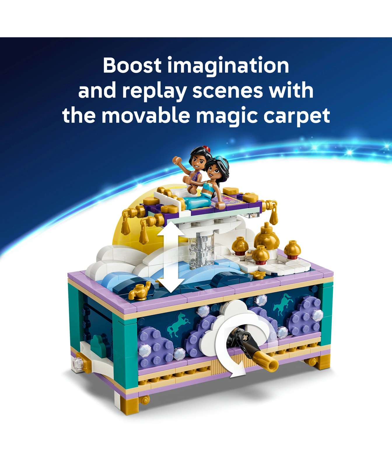 LEGO® Disney Princess Jasmine's Jewellery Box 43295 3 of 5