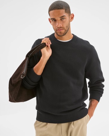 Australian Cotton Ottoman Knit Jumper