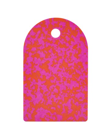 Anko Arch Chopping Board - Orange and Pink