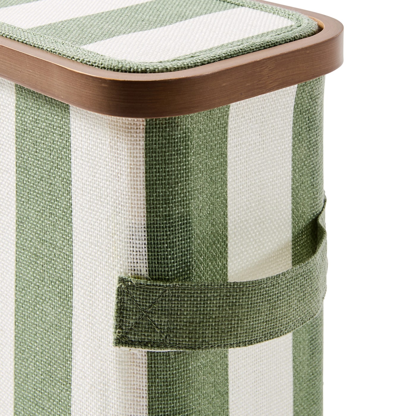 Anko Linen Look Stripe Toilet Roll Holder 5 of 5