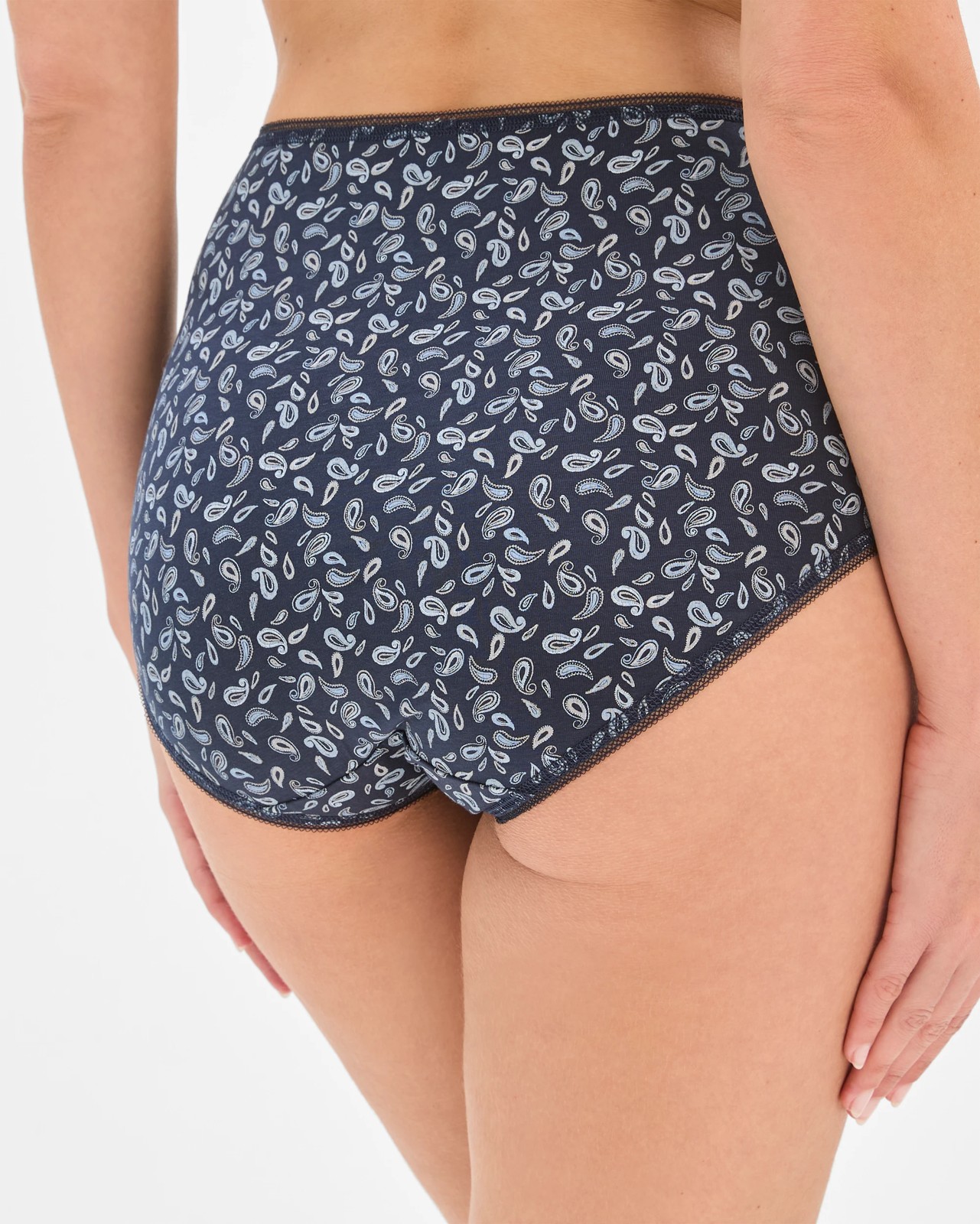 Australian Cotton 5 Pack Full Briefs - Paisley & Animal 4 of 5