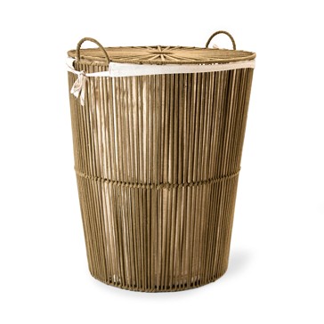 Anko Rope Laundry Hamper with Liner - Green