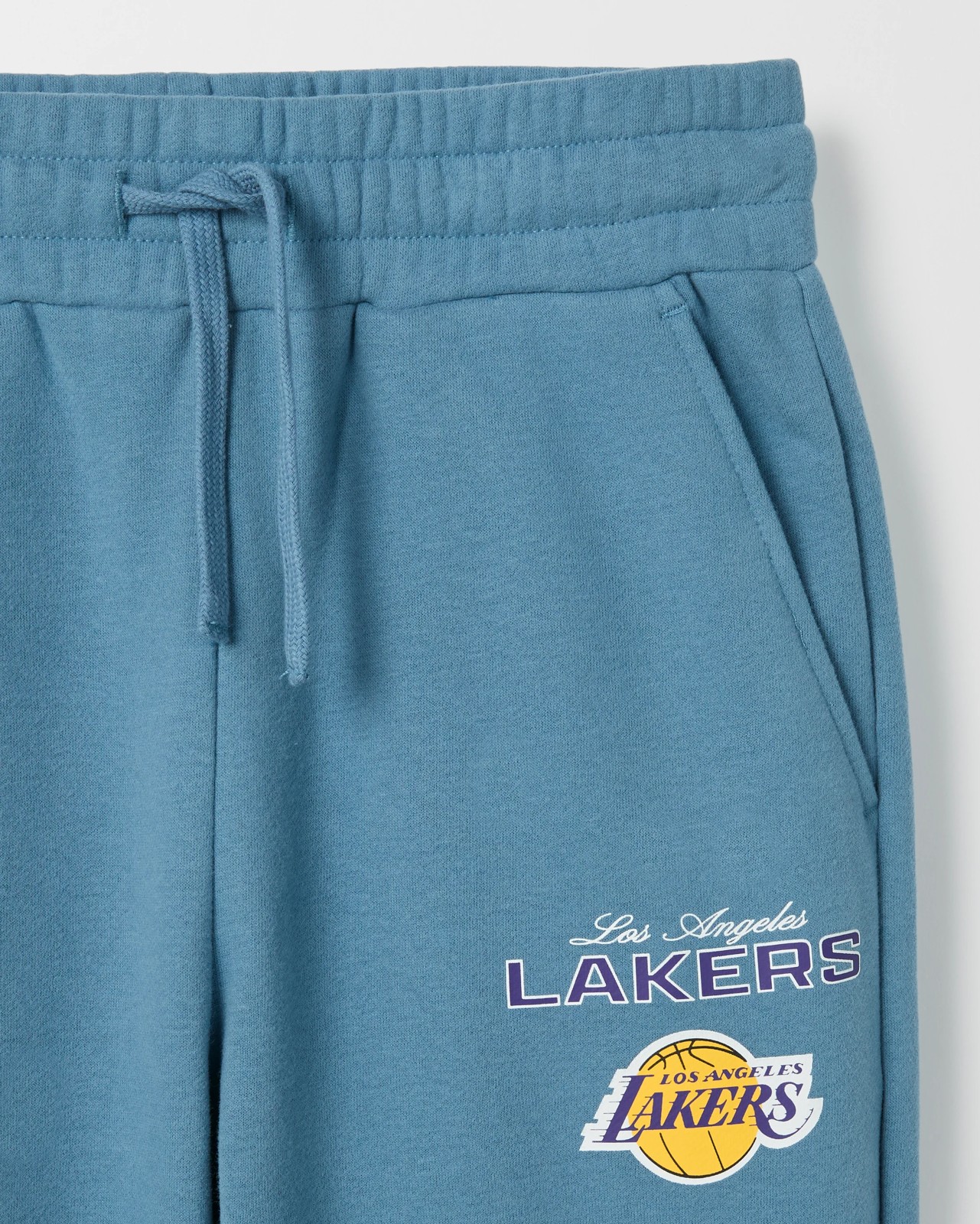 NBA Australian Cotton Blend Oversized Trackpants - Blue 2 of 2