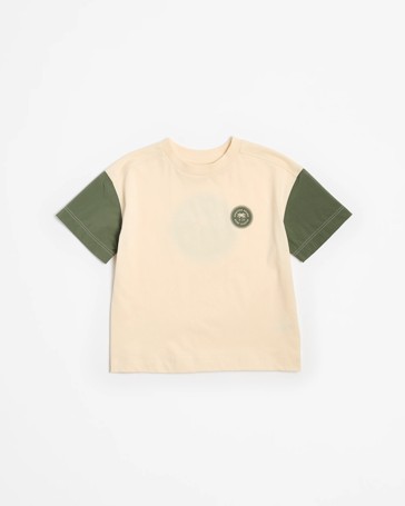 Australian Cotton and Nylon Blend Oversized T-shirt