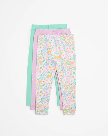 Print Leggings 3 Pack