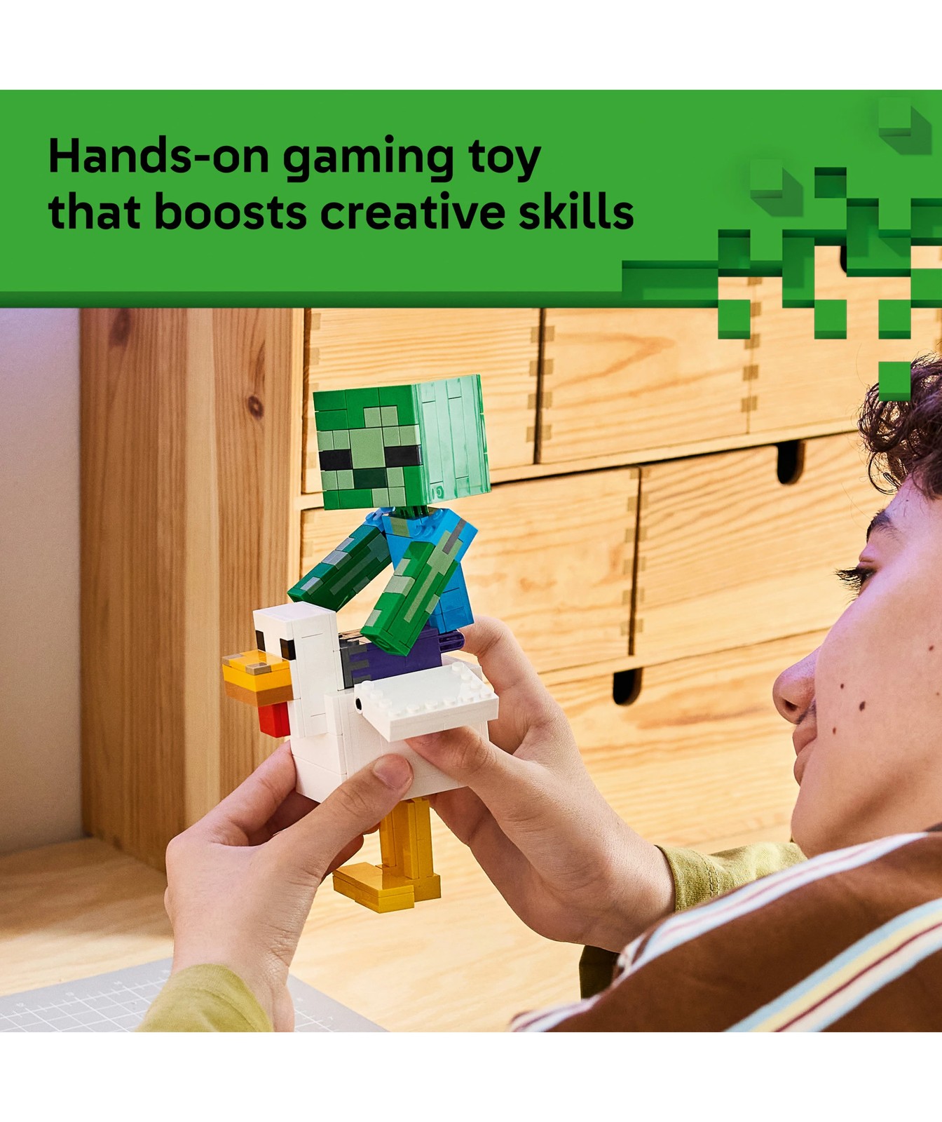 LEGO® Minecraft Chicken Jockey 21582 4 of 5