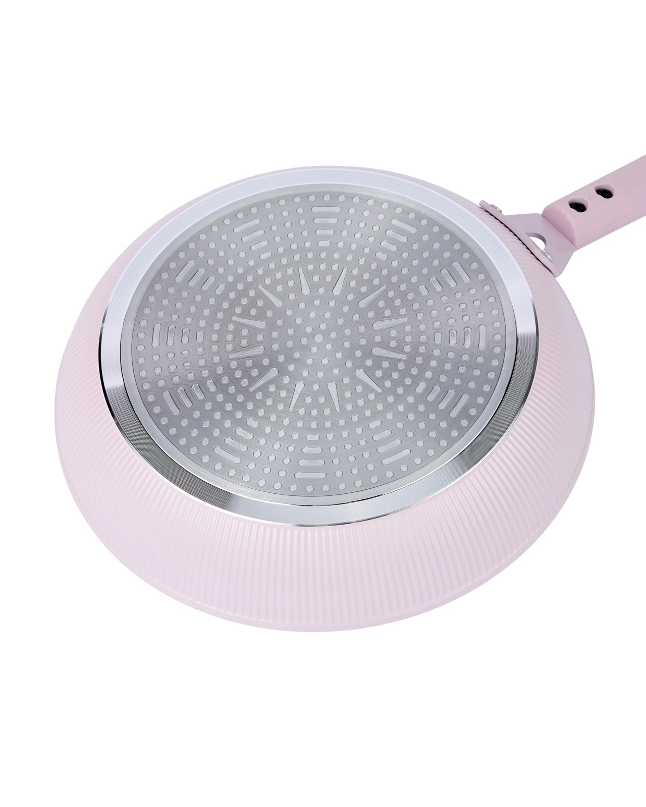 Anko 2 Pack Ceramic Coated Non Stick Fry Pans - Pink 5 of 5