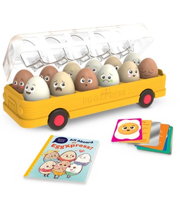 Battat Education Eggxpress Yourself! Match & Learn Eggs